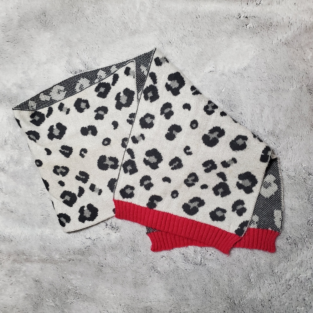 Juicy Couture Leopard Print Scarf